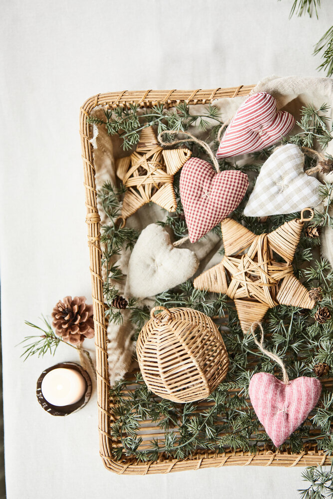 Weihnachtskugel Rattan Von Ib Laursen G Nstig Bestellen Skandeko