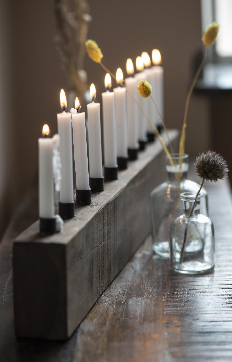 Schmiedeeiserne Kerzenleuchter Home Deko Kerzen & Kerzenständer Kerzenständer 