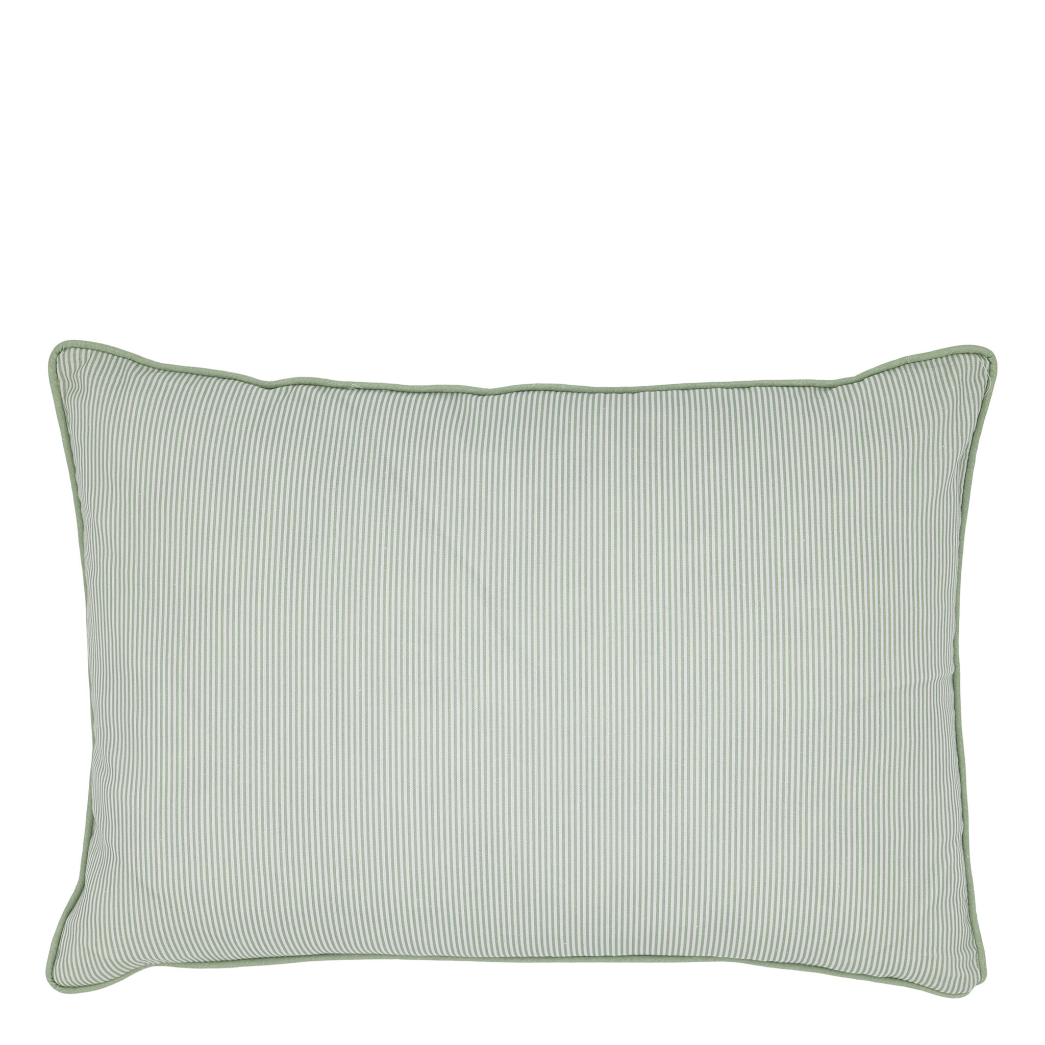 Chic Antique Kissenbezug Aix mit Vintage Streifenmuster, 50x35 cm, rosa 