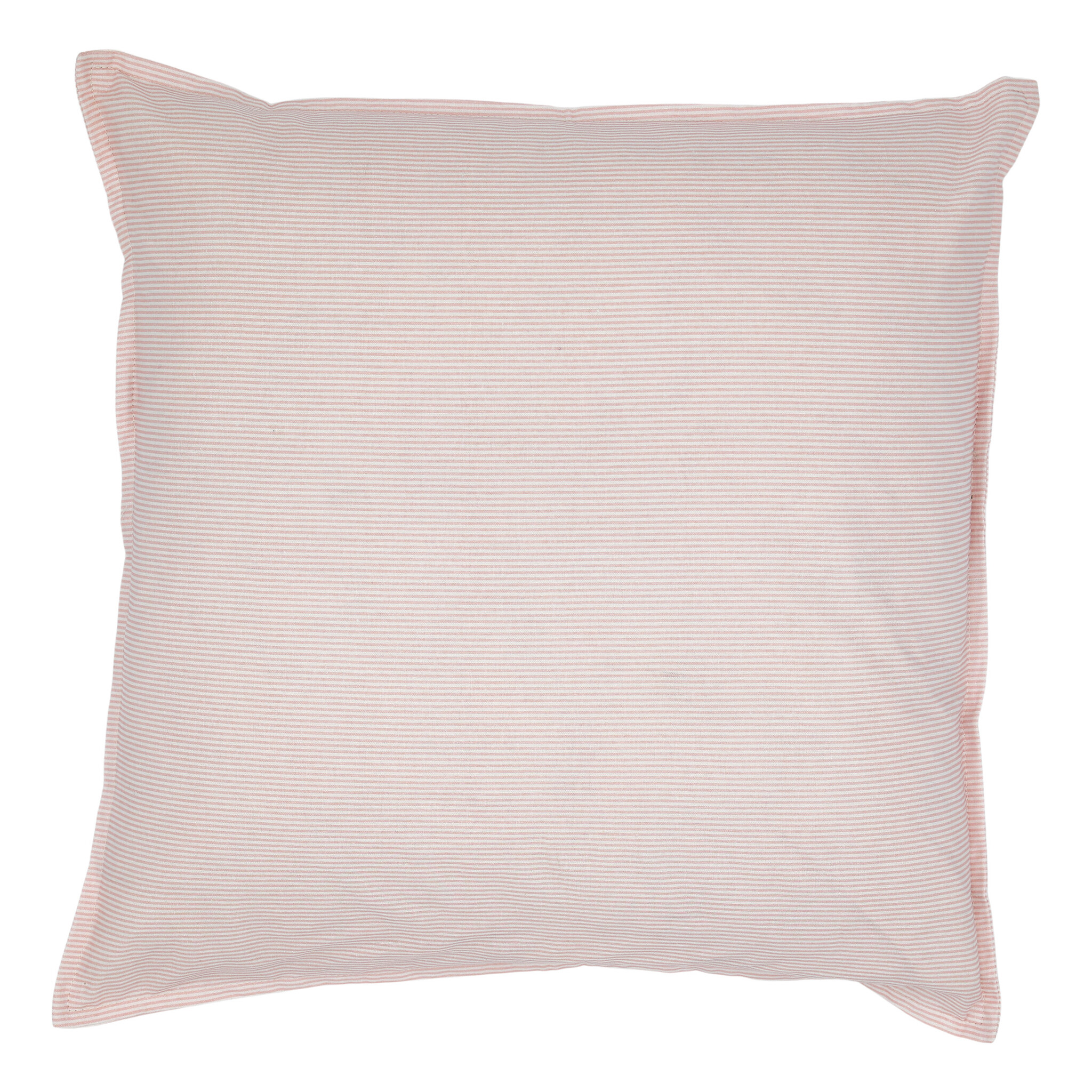 Chic Antique Kissenbezug Aix Maritim gestreift, rosa 