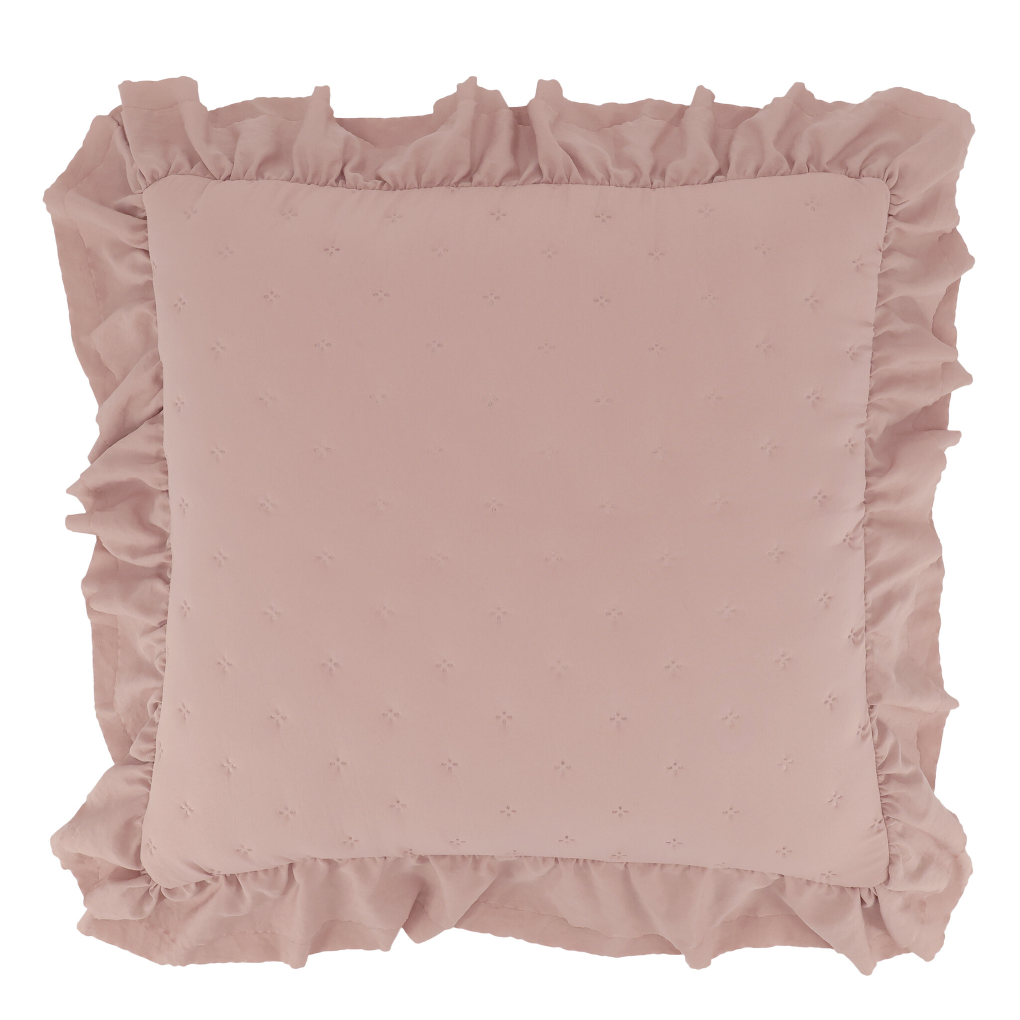 Aix Soft Kissenbezug 50x50 cm, old rose 
