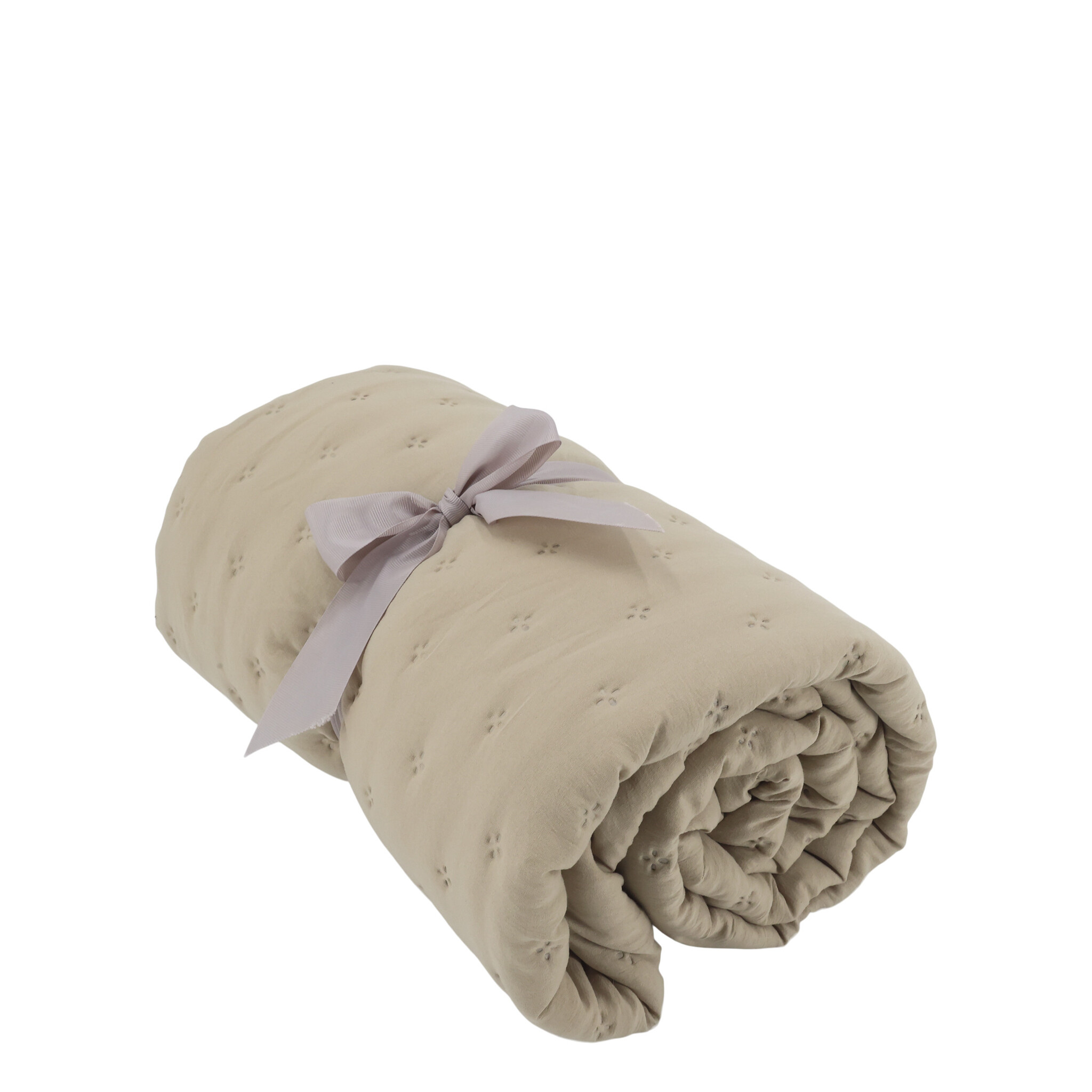 Aix Soft Quilt - Kuscheldecke im Vintage Landhausstil, leinen 