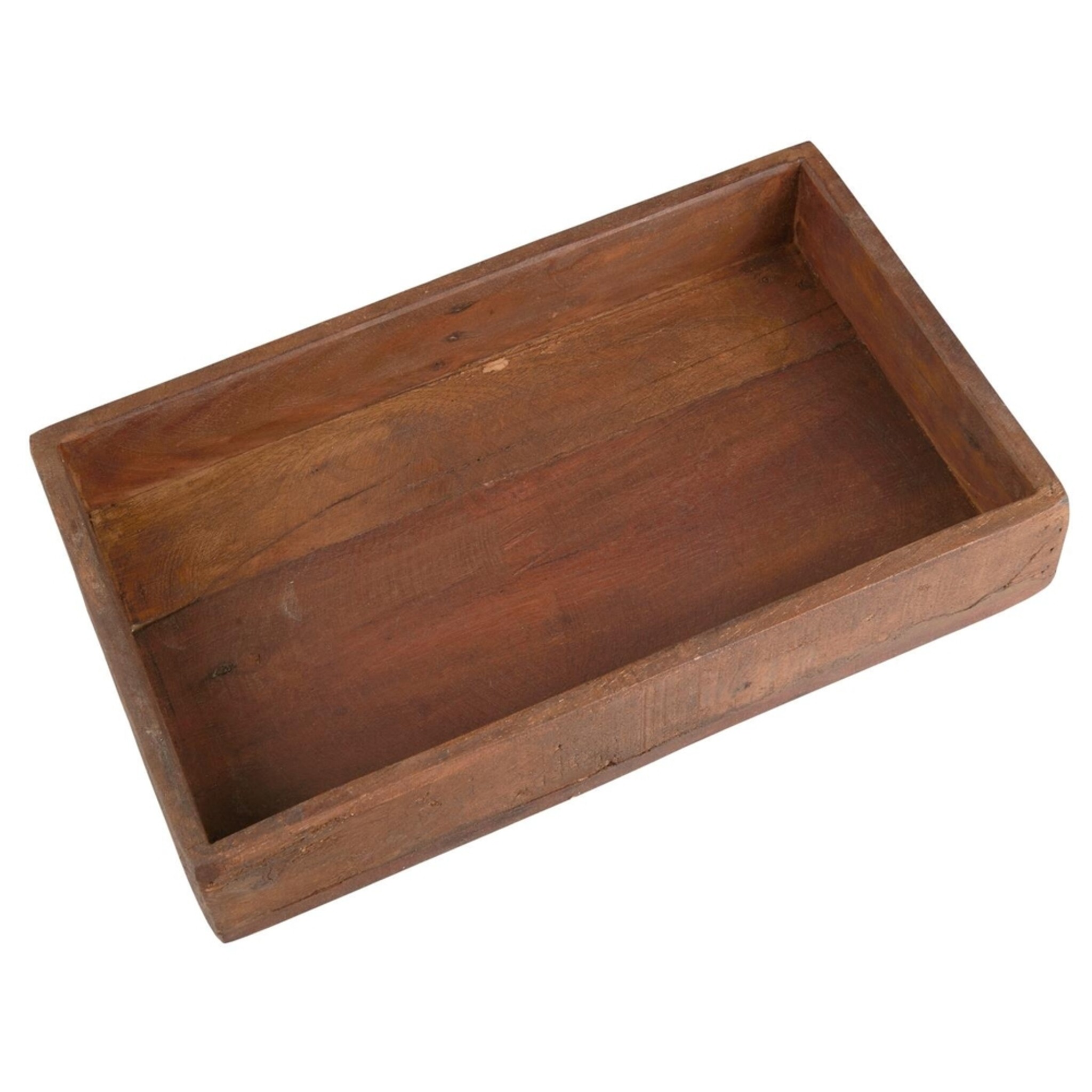 Holzkiste UNIKA, braun 35 x 21 x 6 cm