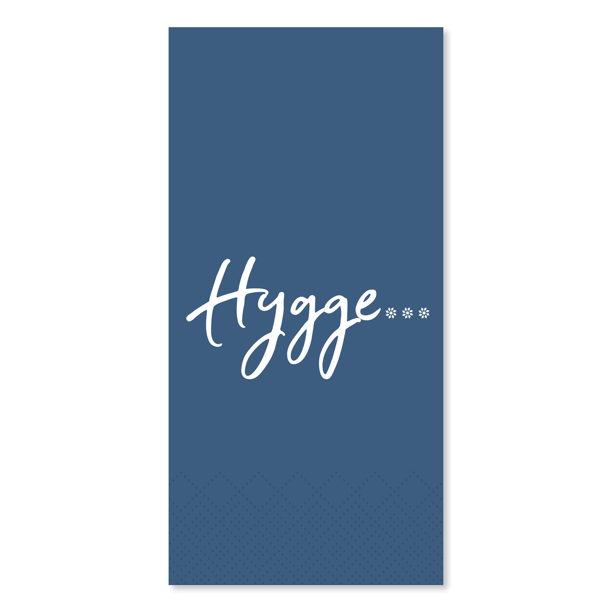 Papierservietten Hygge, blau 