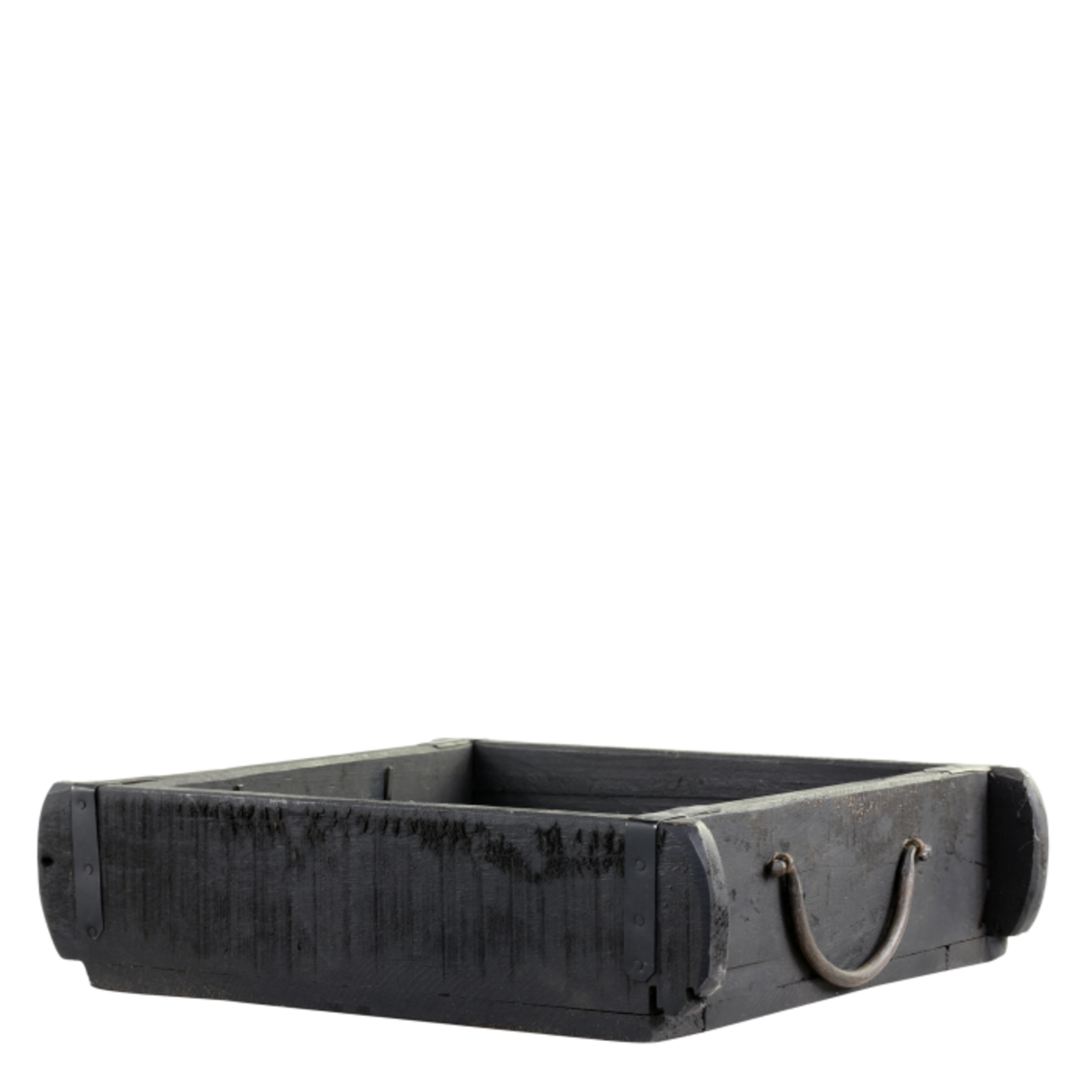 Alte Backsteinform schwarz,  