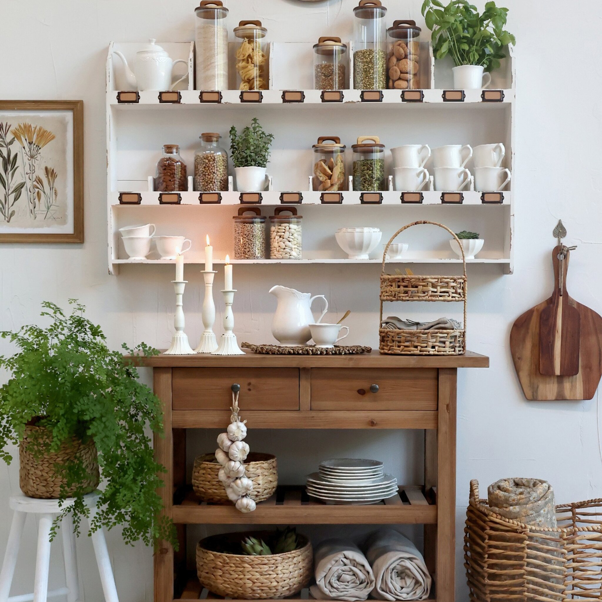 A romantic KItchen View, Landhaus Küche von Chic Antique Bild 1