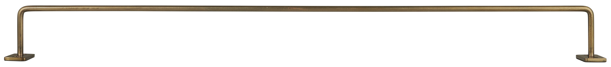 Handtuchstange Antikmessing Look, messing 