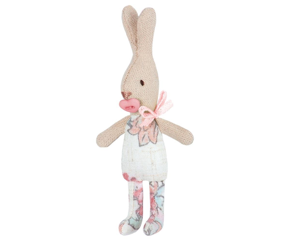 Baby Hasen Mädchen, rosa 11 cm