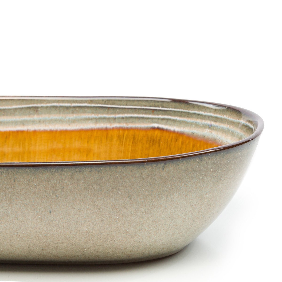 Ovale Schüssel The Comporta, beige 