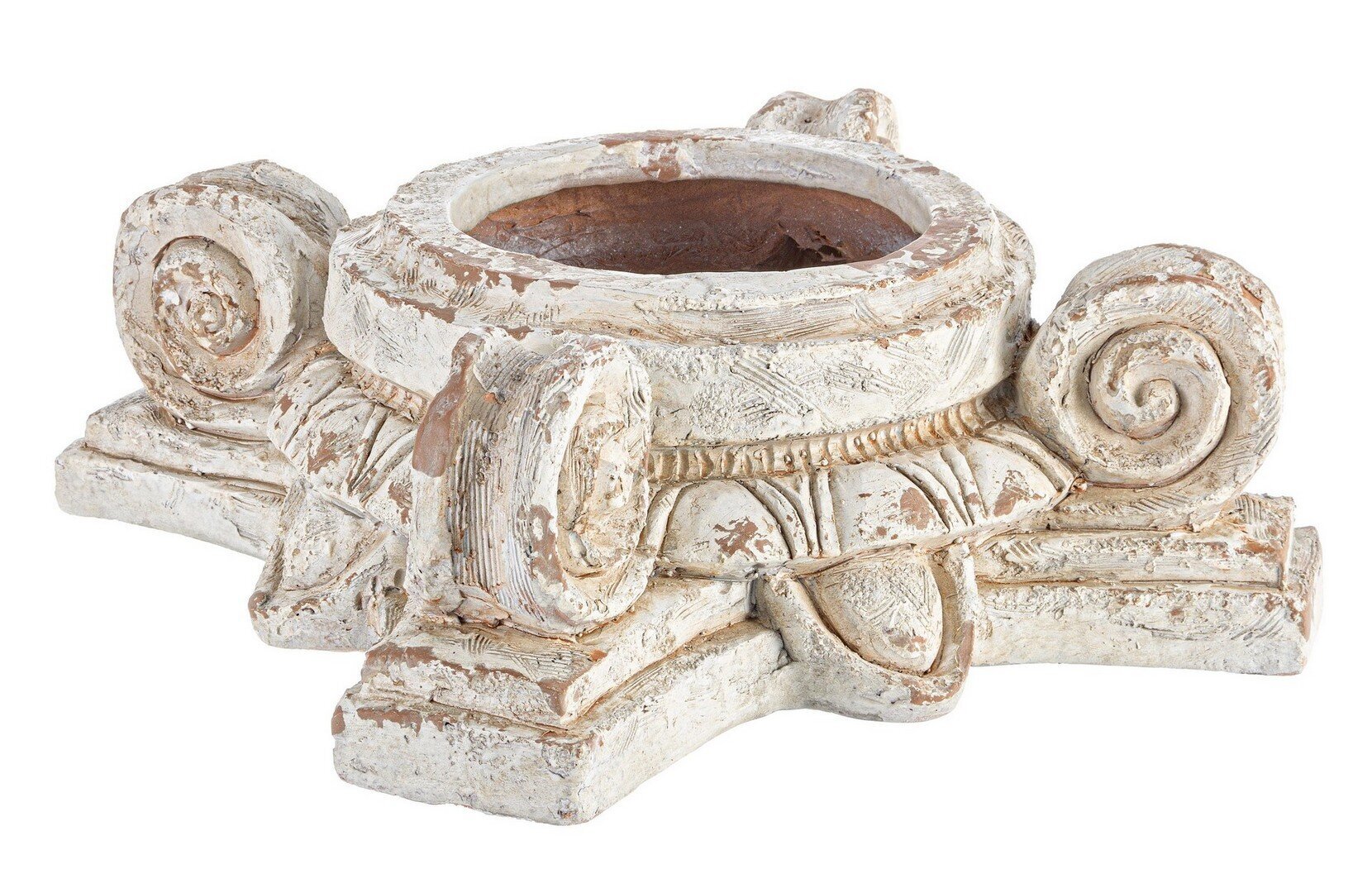 Pflanztopf Korithisch CORINZIO, weiss 