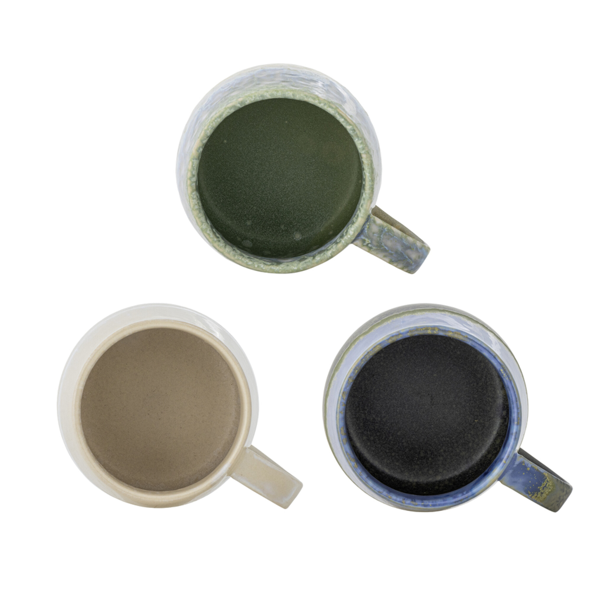 Becher Cloe Multicolor 3er, blau 