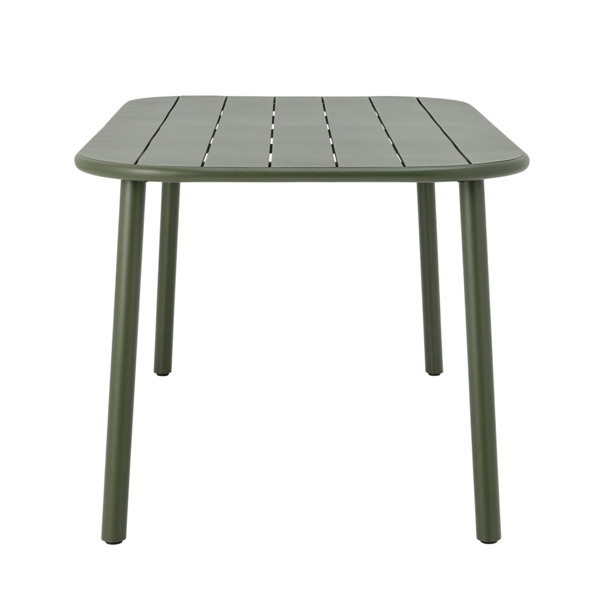 Calana Garten Esstisch, Grün, Metall, grün 