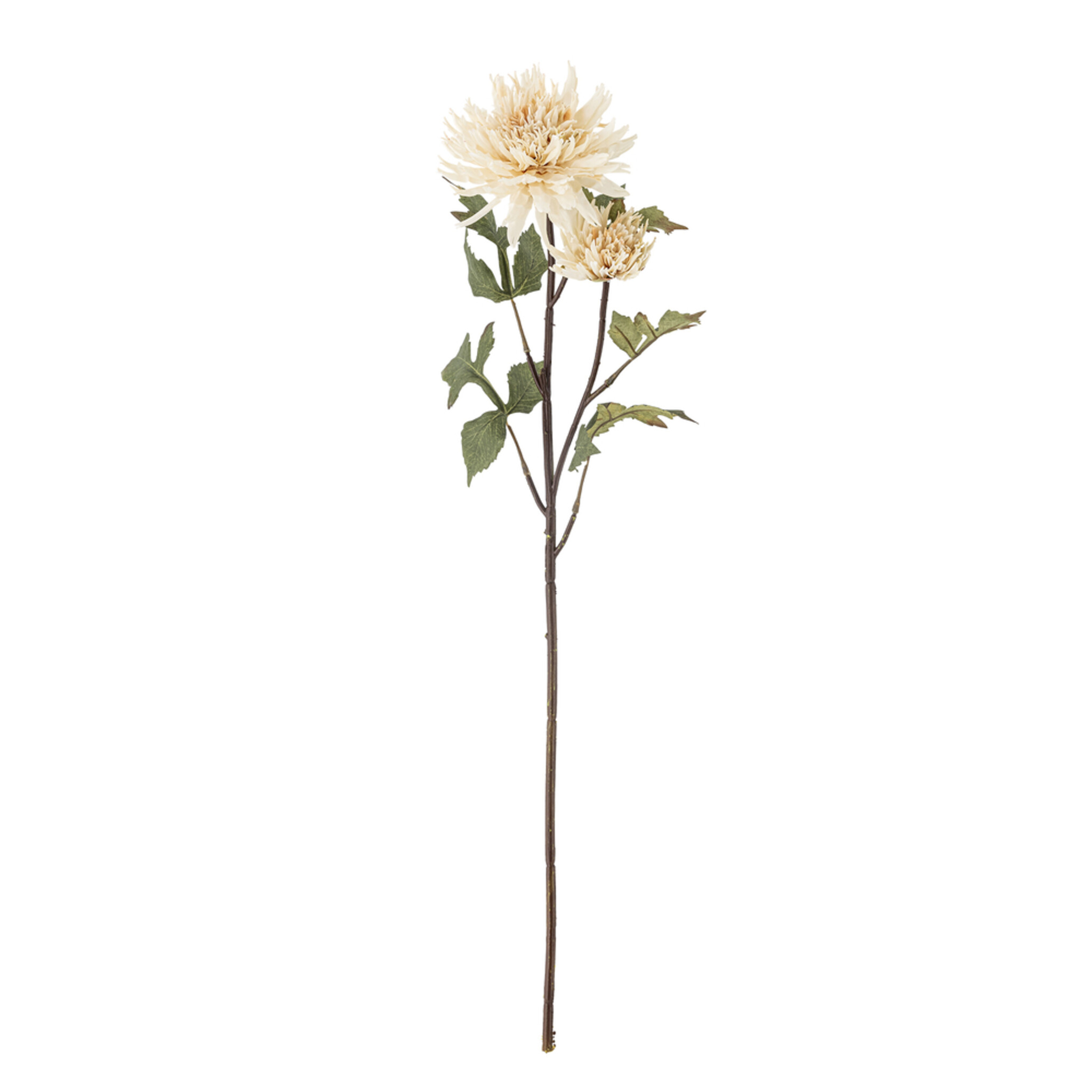 Chrysantemum Stiel, Künstlliche Blume, creme 