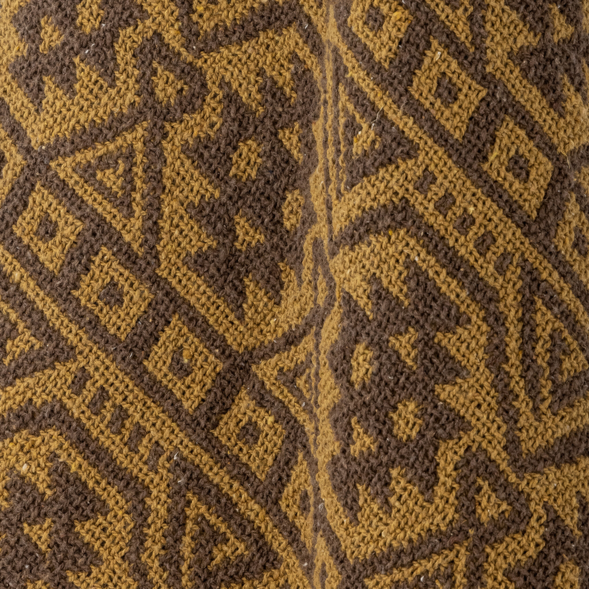 Decke Lyla Braun, Recycelte Baumwolle, braun 