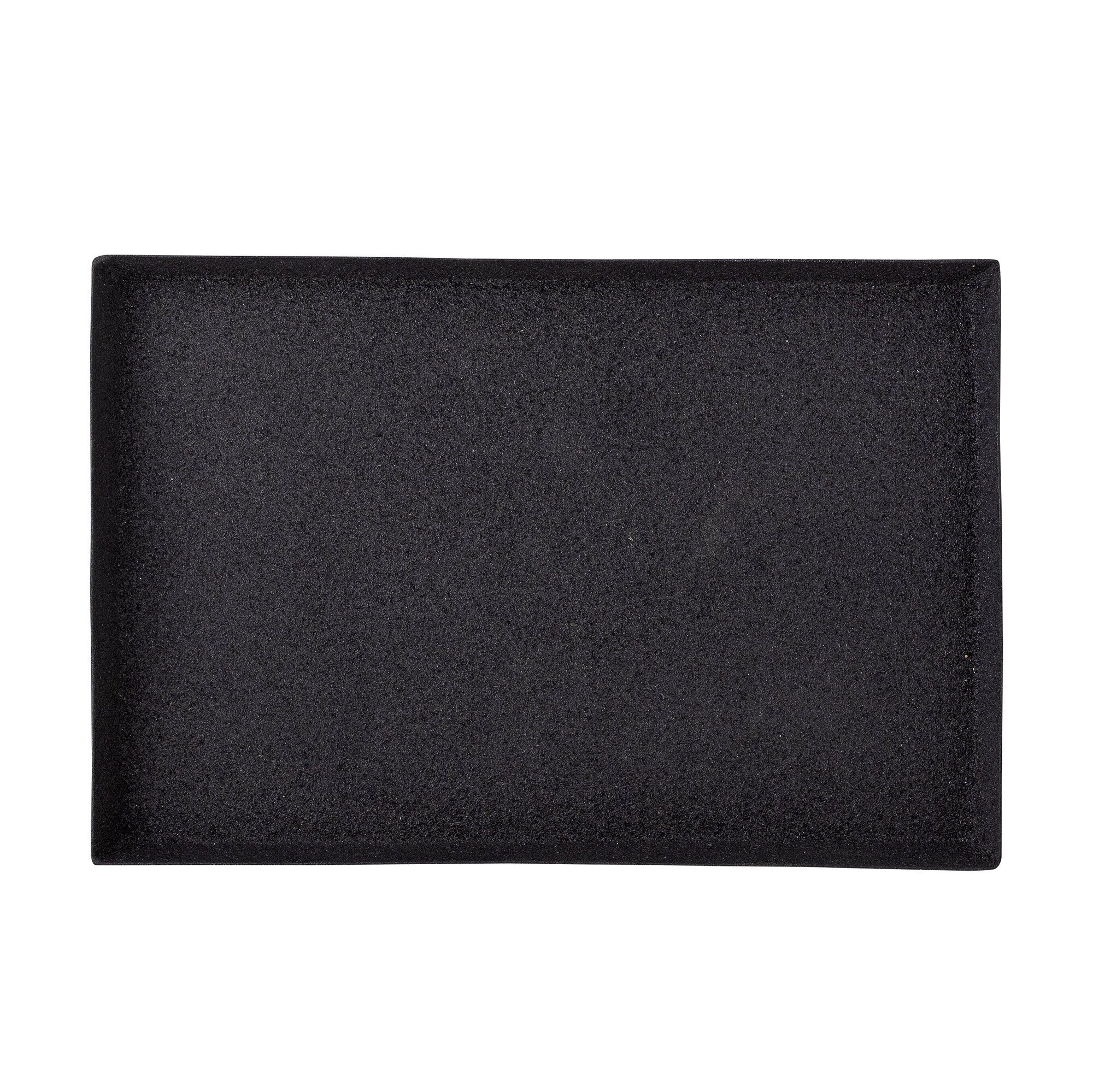 Dekotablett Dennin aus Aluminium, schwarz 