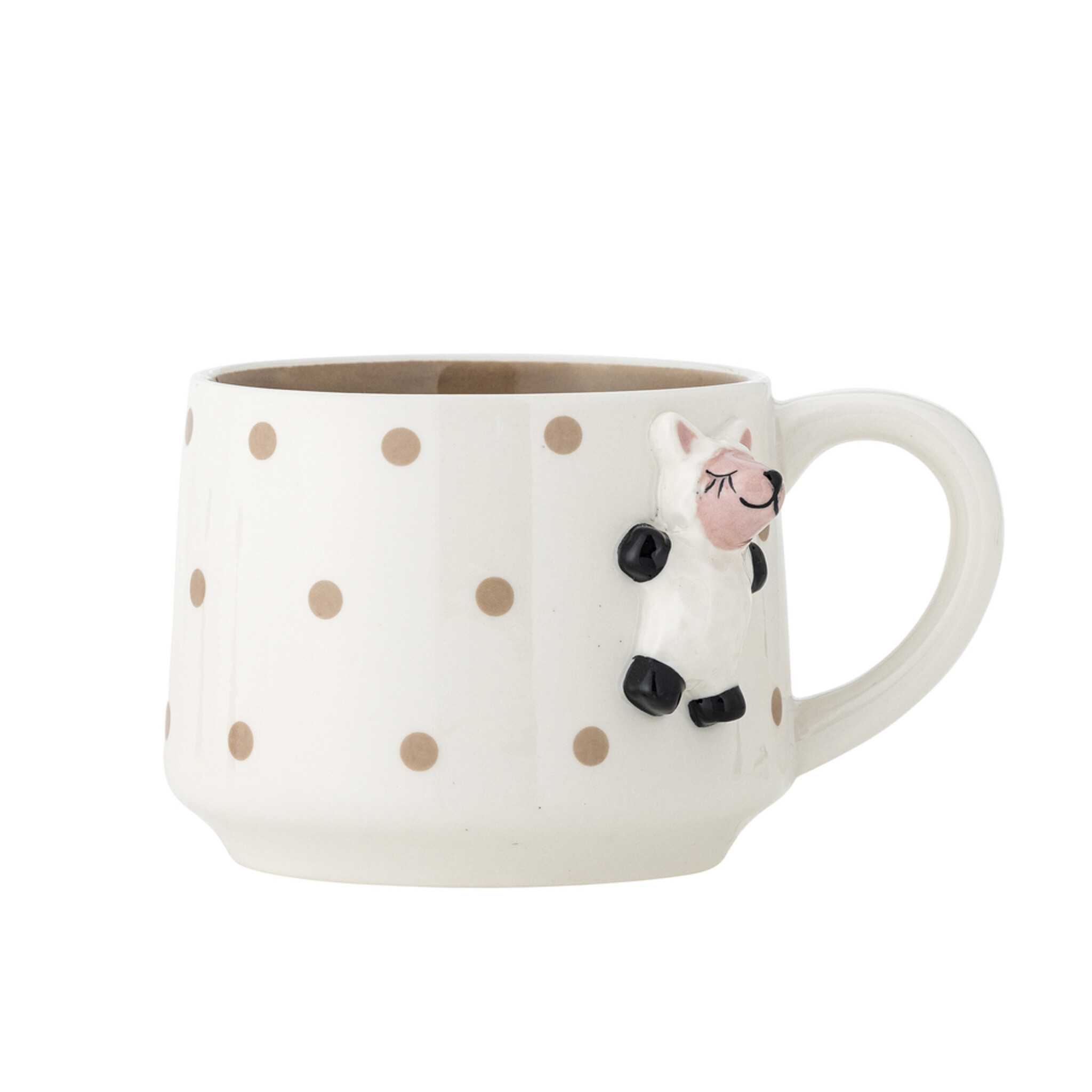 Dolly Kinder Tasse aus Steingut, weiss 