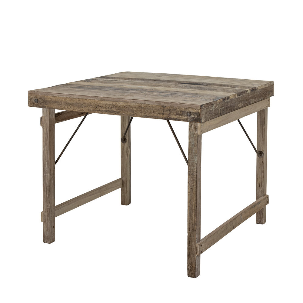 DHOME Kopfteil Im Palettenstil – Recyceltes MDF Holz, Leinen-Finish, 80x46 Cm