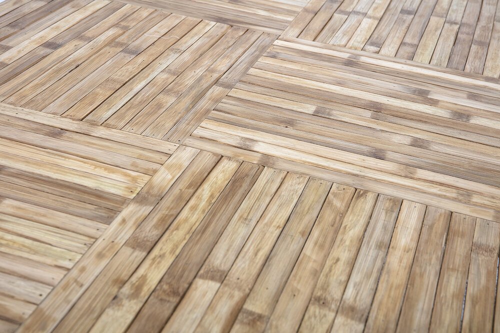 Gartentisch Esstisch Sole aus Bambus, natur 