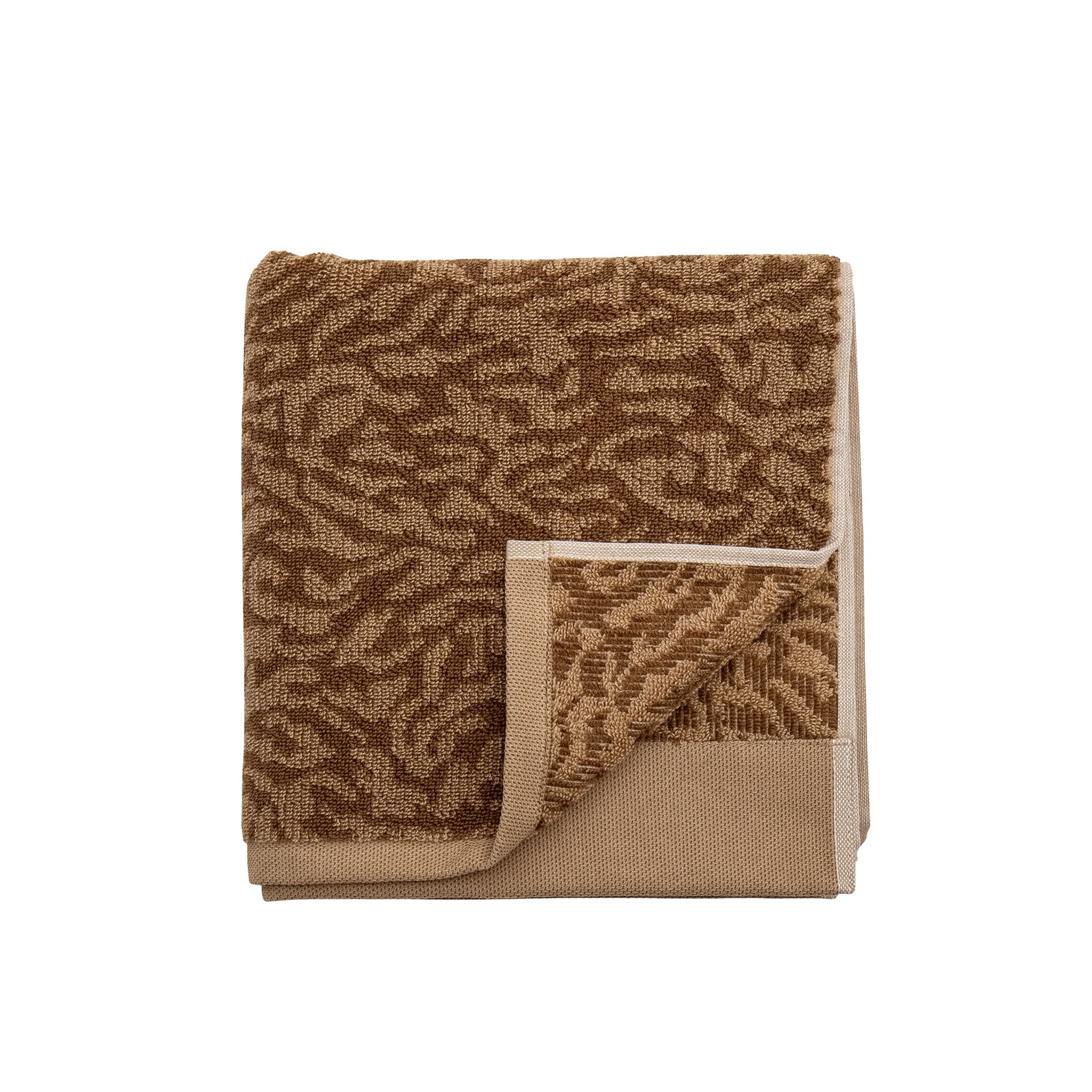 Kaysa Handtuch, Baumwolle, braun L100xB50 cm