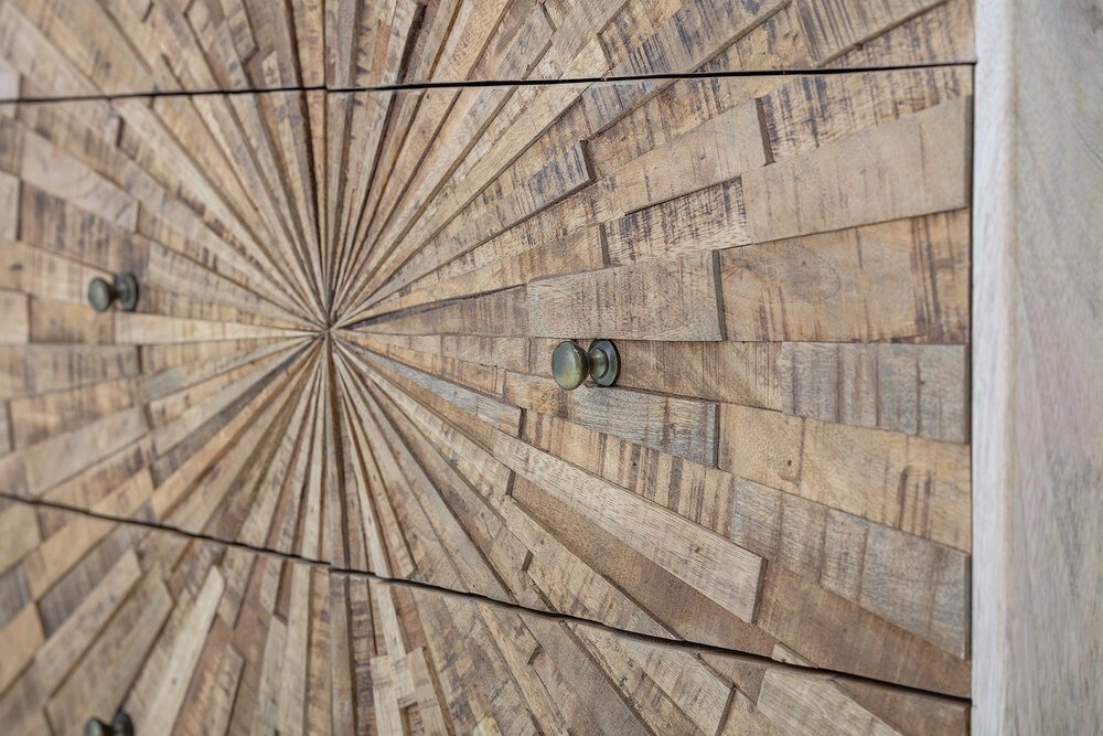 Kommode Johanna aus Mangoholz, natur 