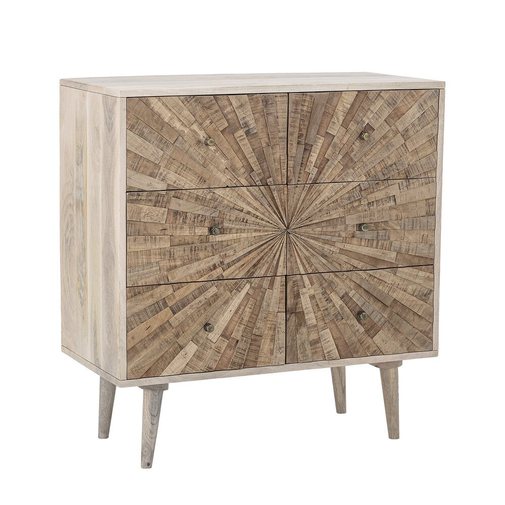 Kommode Johanna aus Mangoholz, natur 