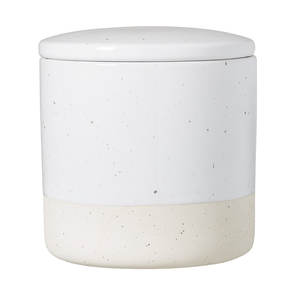 Krug mit Deckel Zoe, weiss 