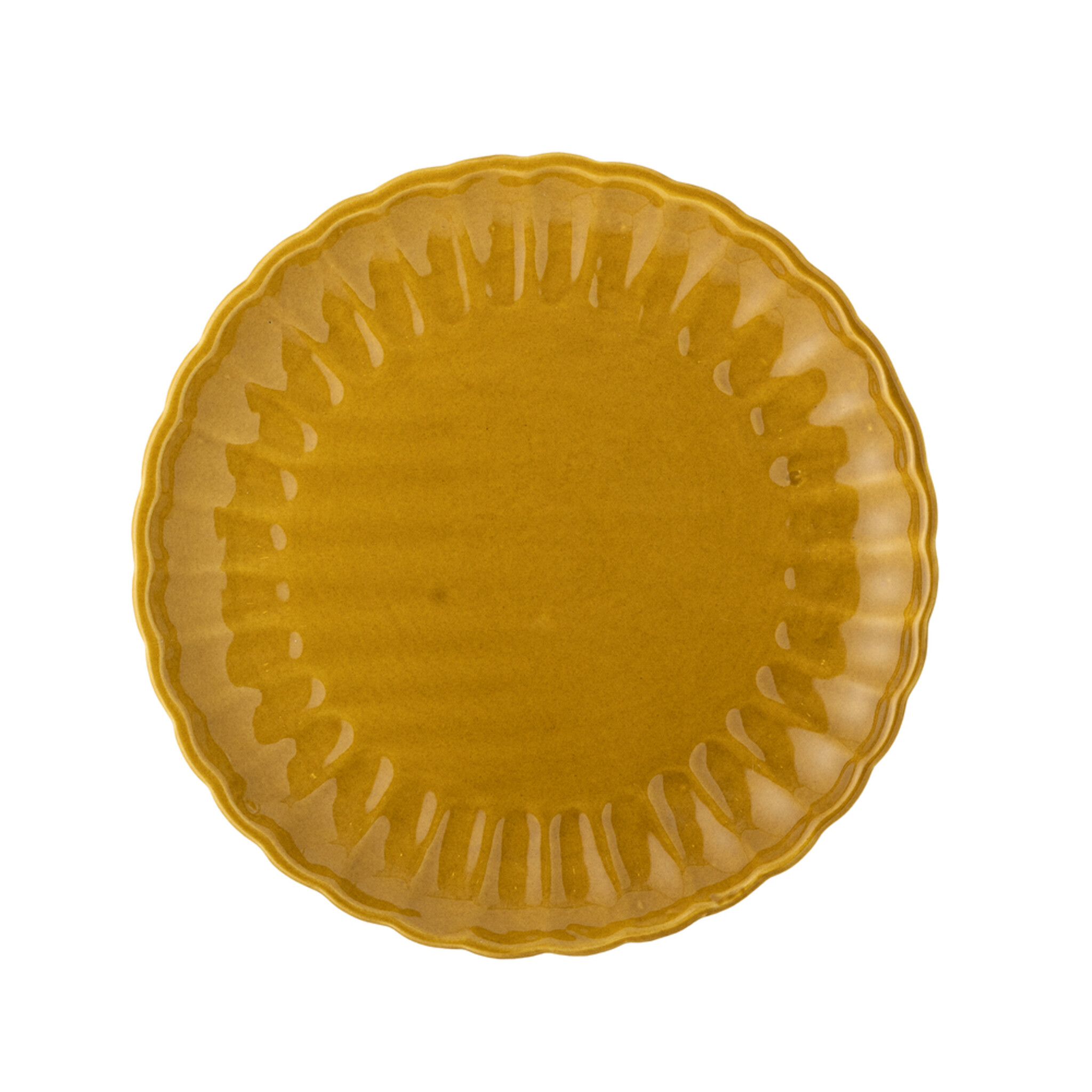 Latina Dessert-Teller, Steingut, gelb 