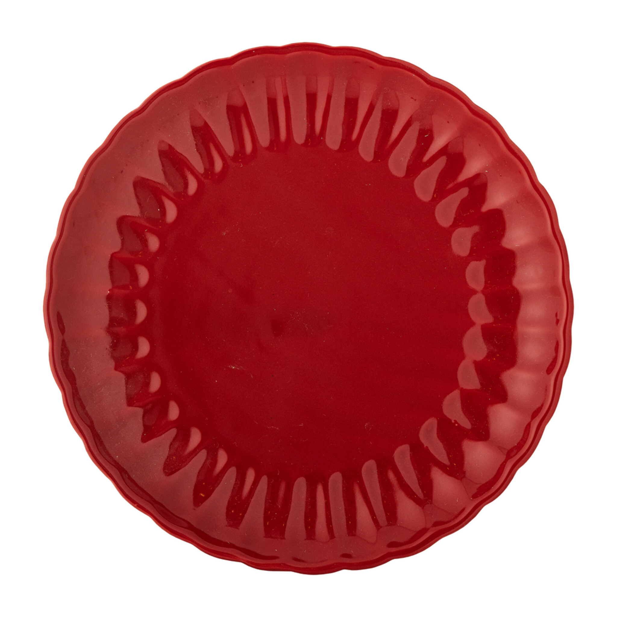 Latina Speiseteller, Steingut, rot 