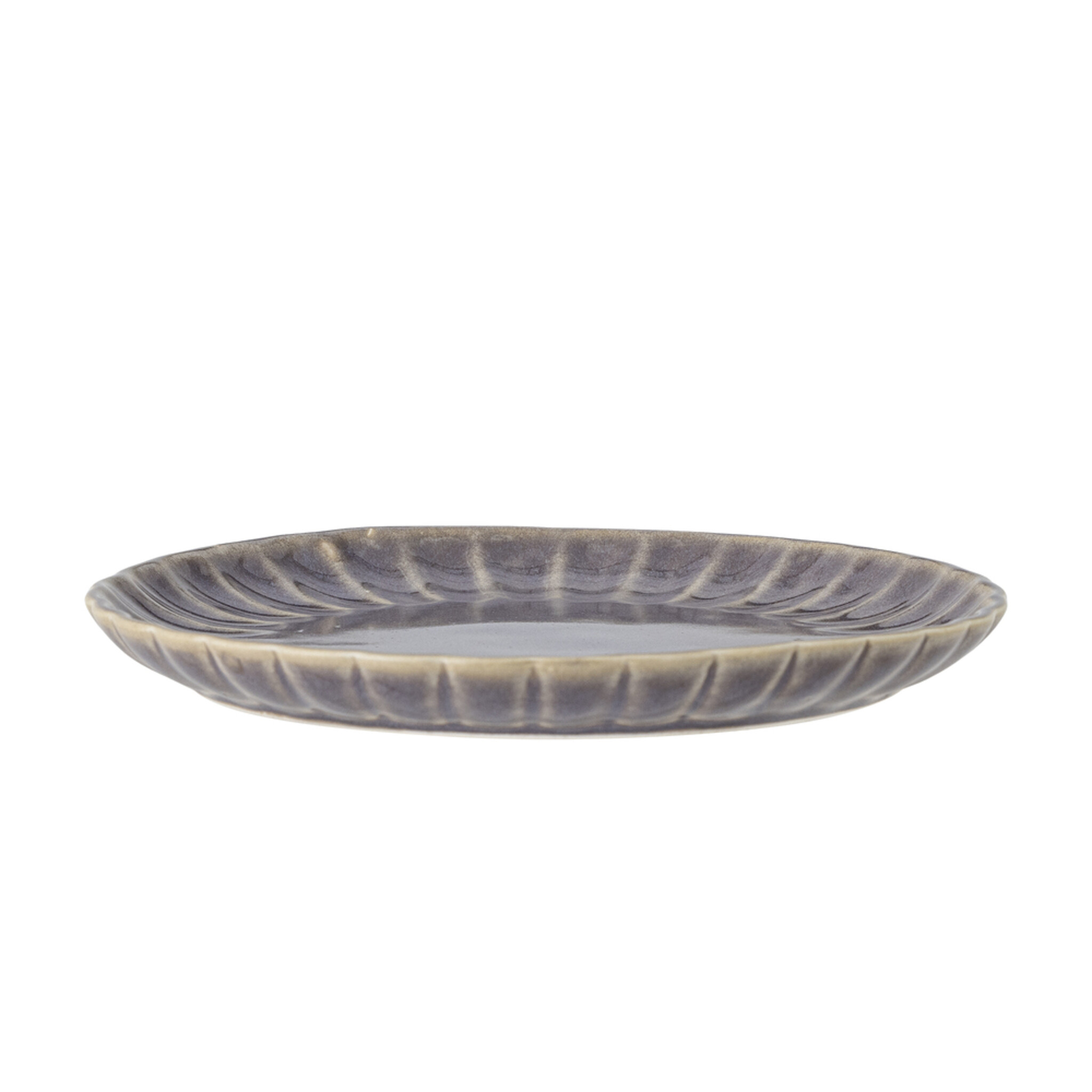 Latina Speiseteller, Steingut, purple 