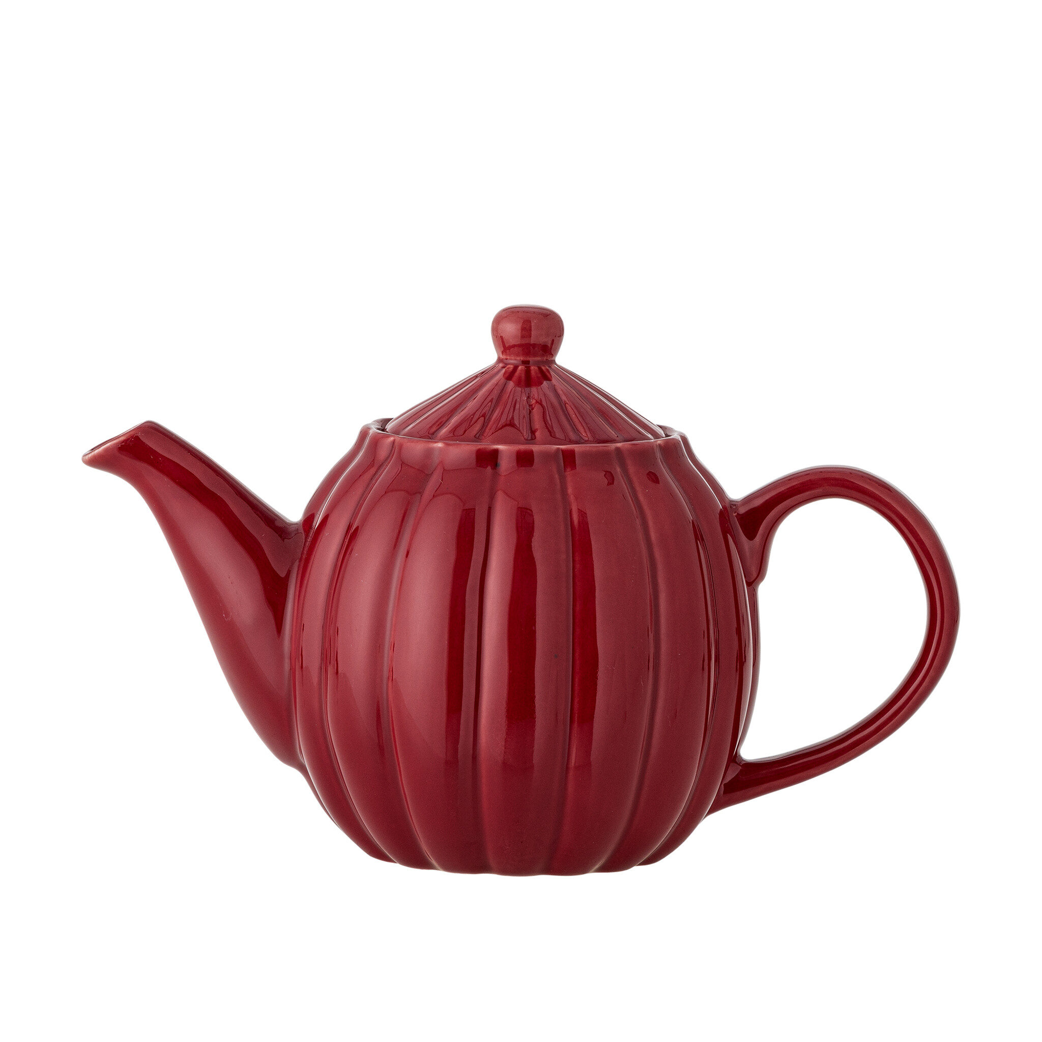 Latina Teekanne, Steingut, red 