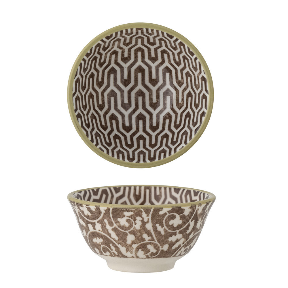 Maple Schale, Steingut, braun Ø 6,5xH3 cm