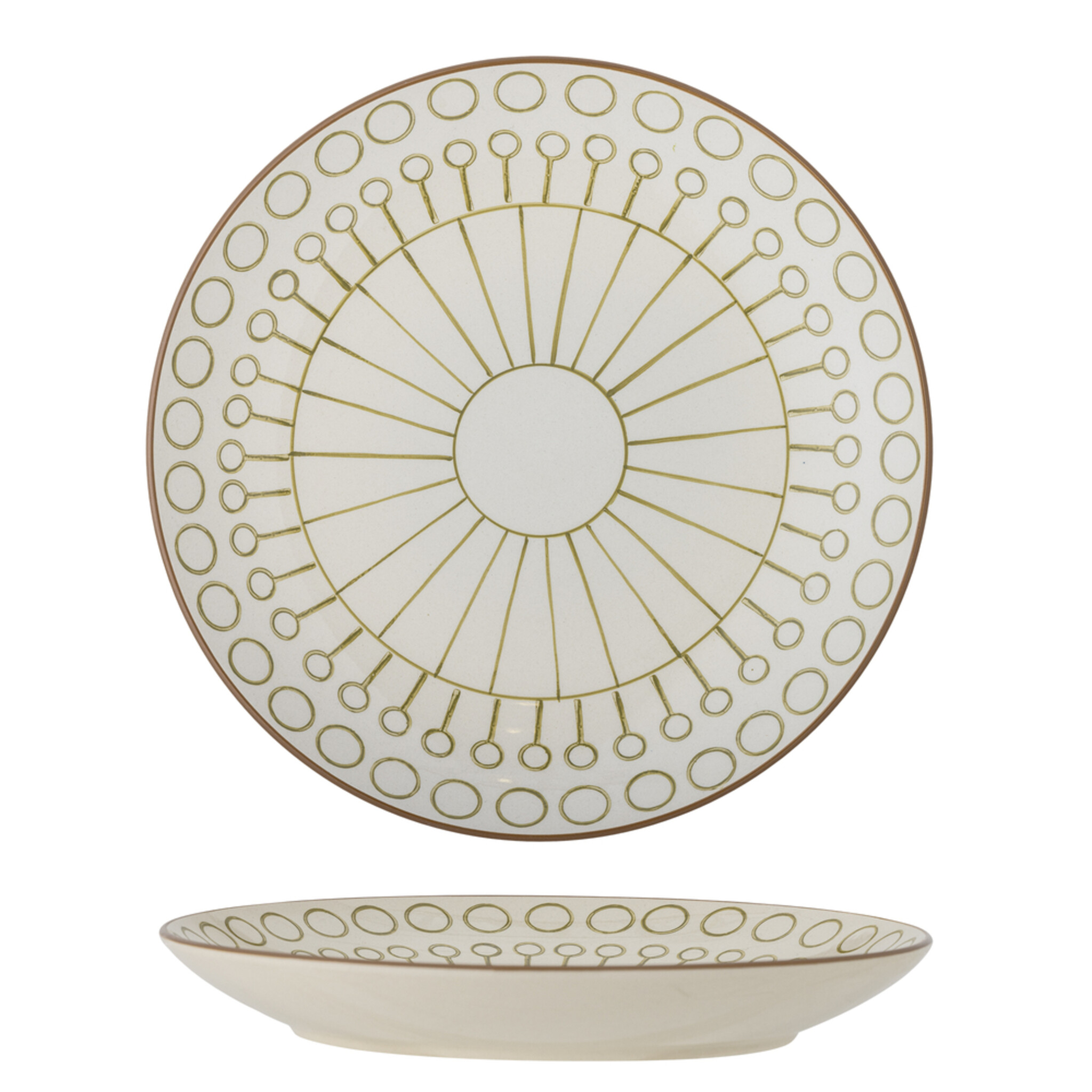 Maple Teller Grün Steingut, grün 