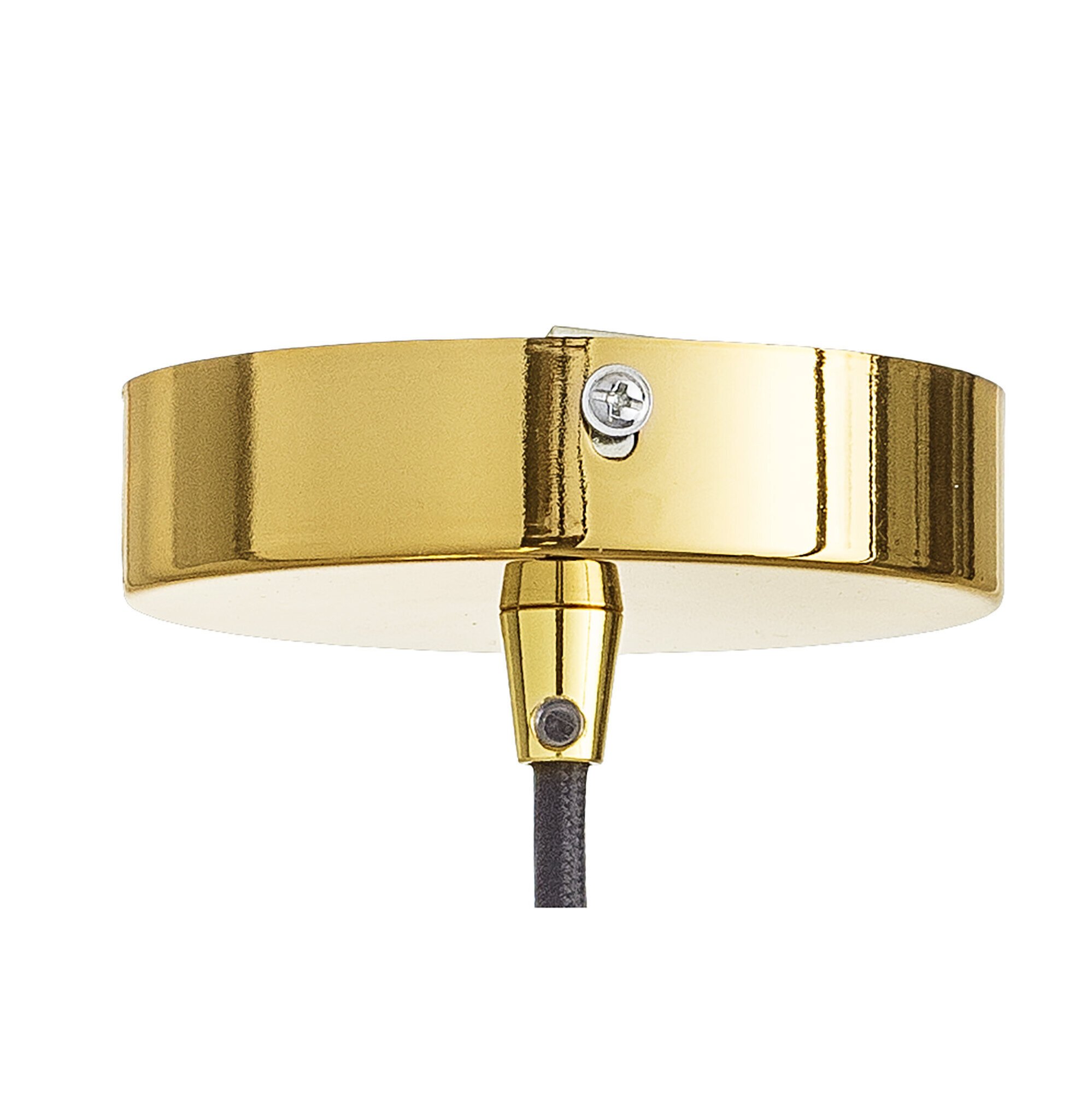 Pendellampe Adar mit Oberflächenstruktur, grün, gold 