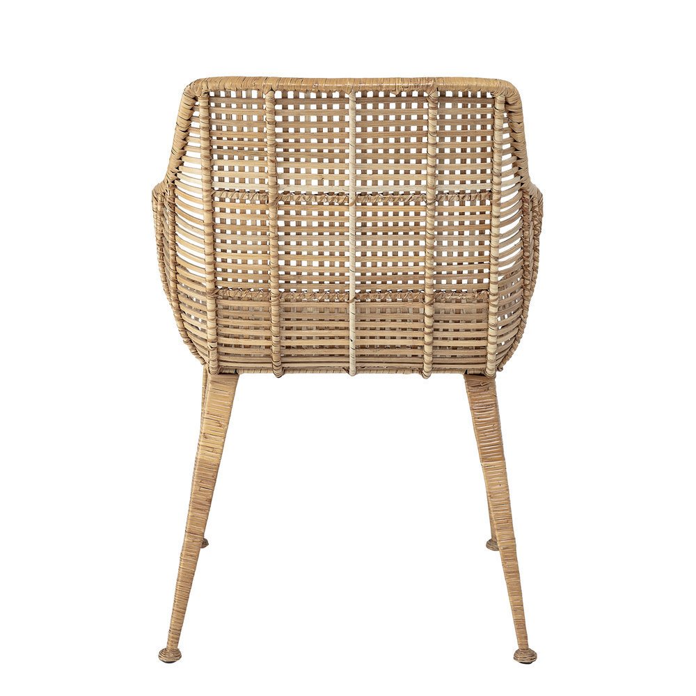 Rattan Lounge Stuhl Amira, natur 