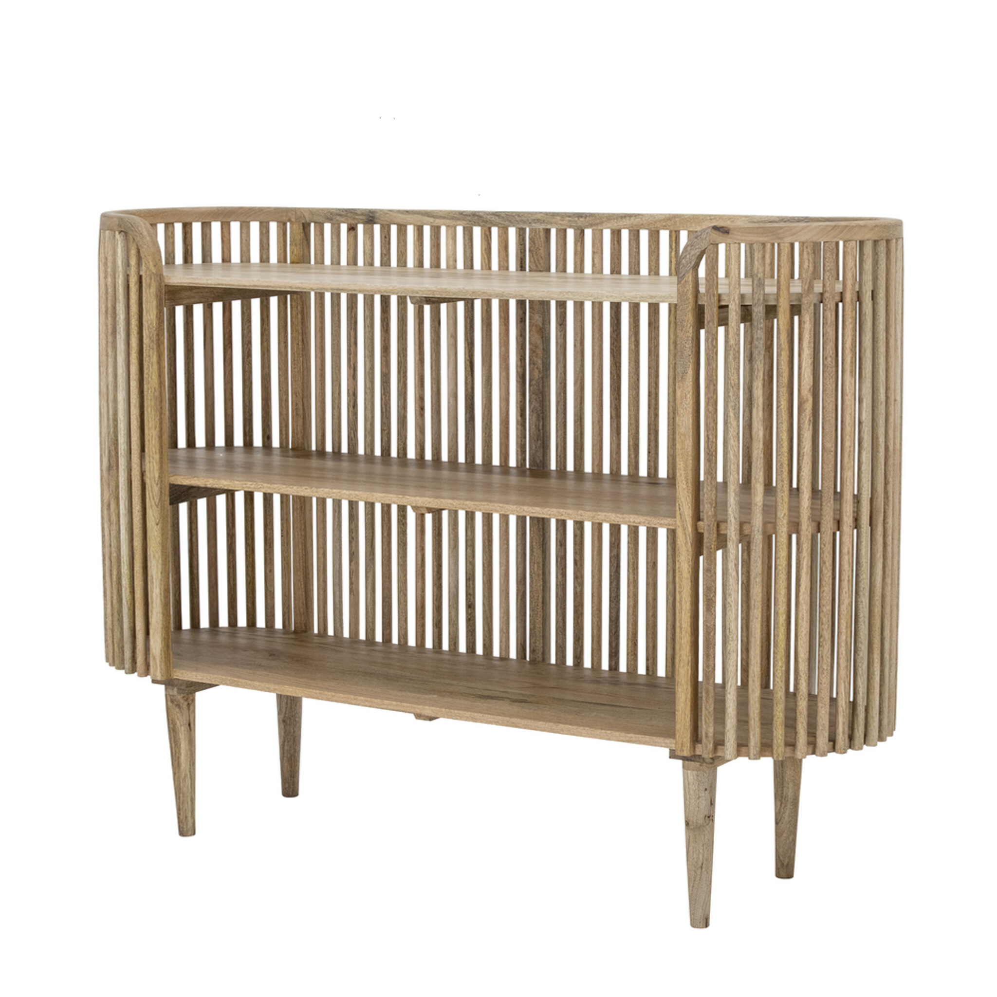 Sali Bücherregal, klein, Mangoholz, natur 