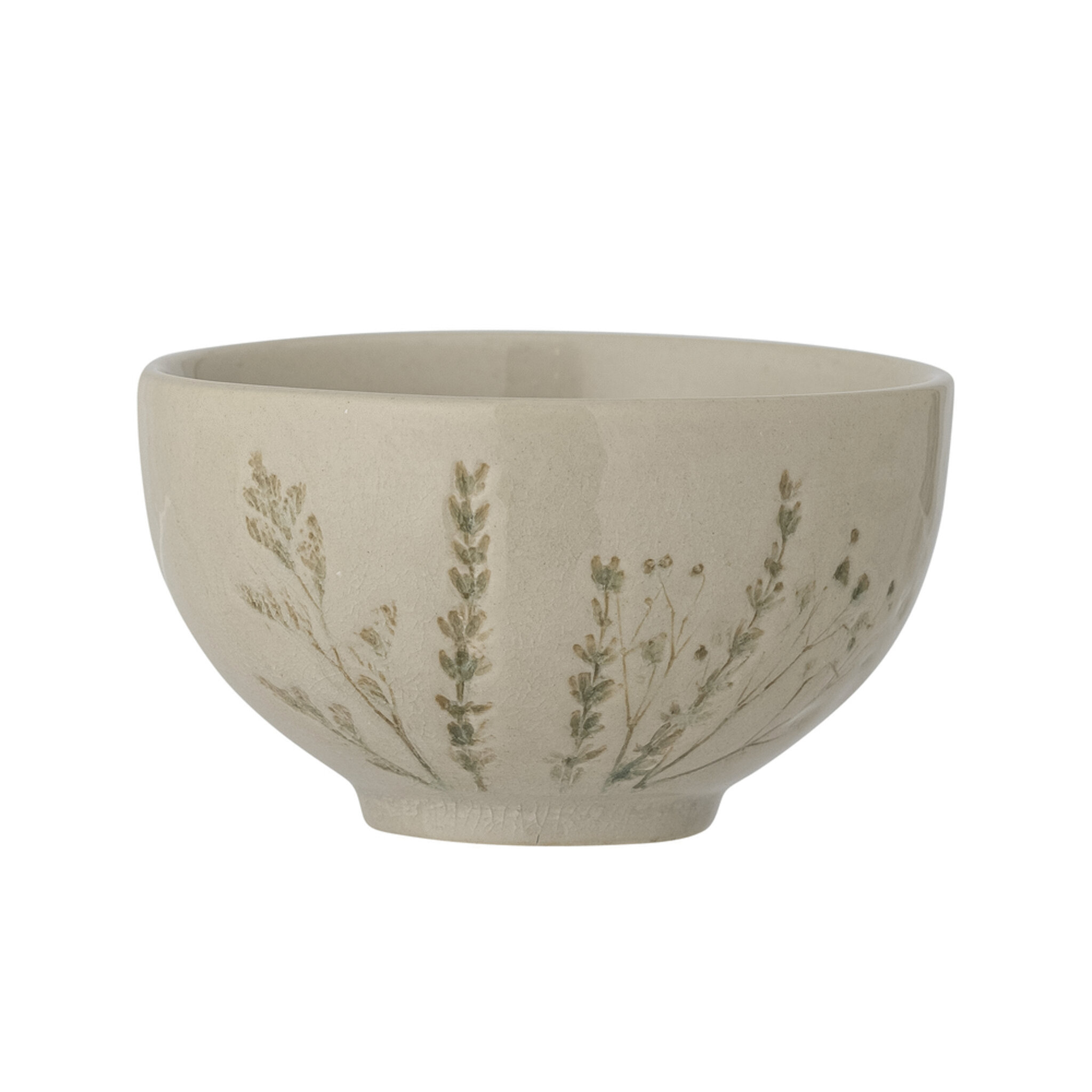 Bloomingville Schale Bea aus Steingut, nature 