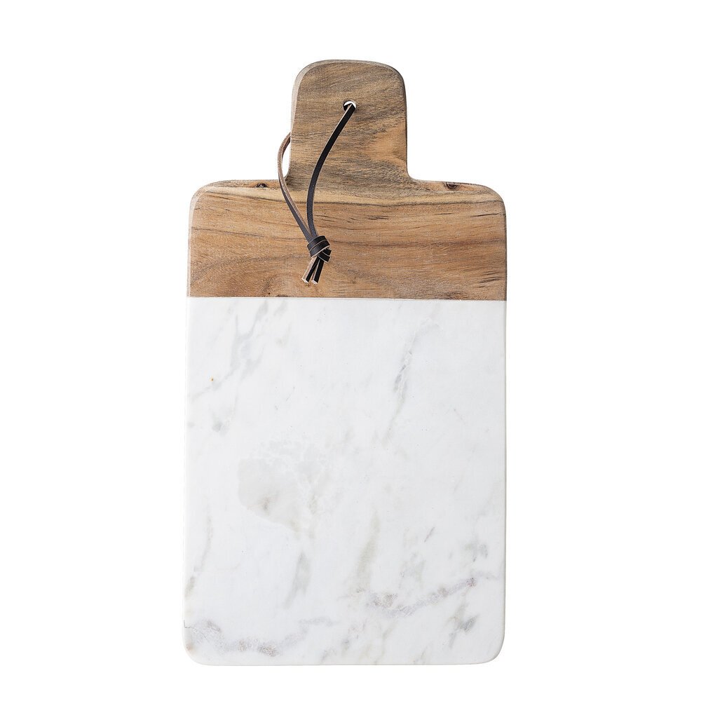 Schneidebrett White Marble, weiss 