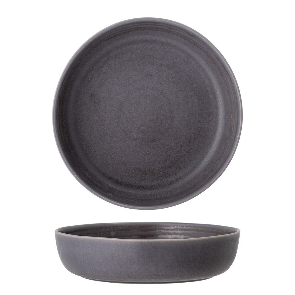 Servierschüssel Raben, grau 