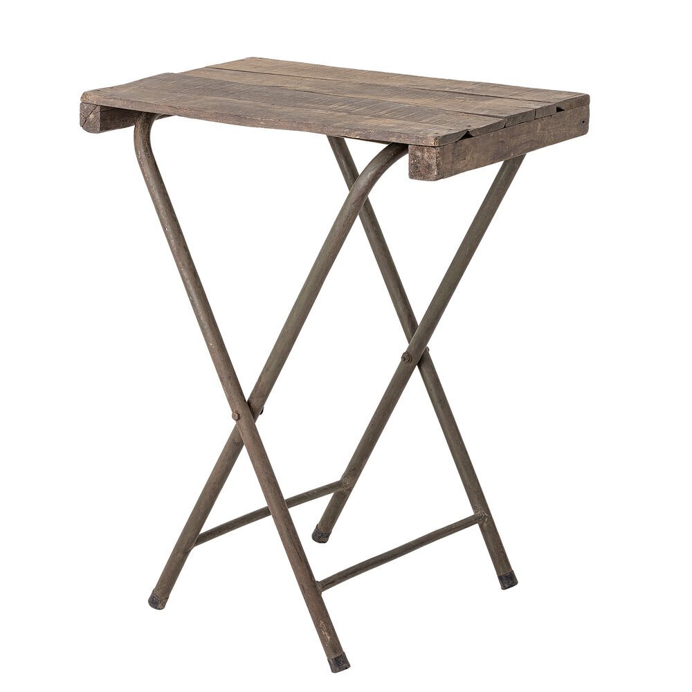 Beistelltisch Hava aus recyceltem Holz, natur 