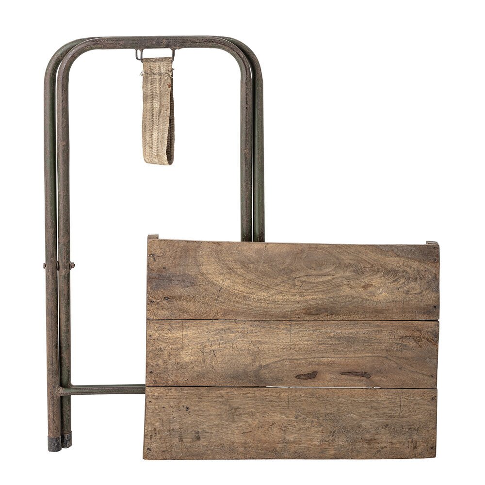 Beistelltisch Hava aus recyceltem Holz, natur 