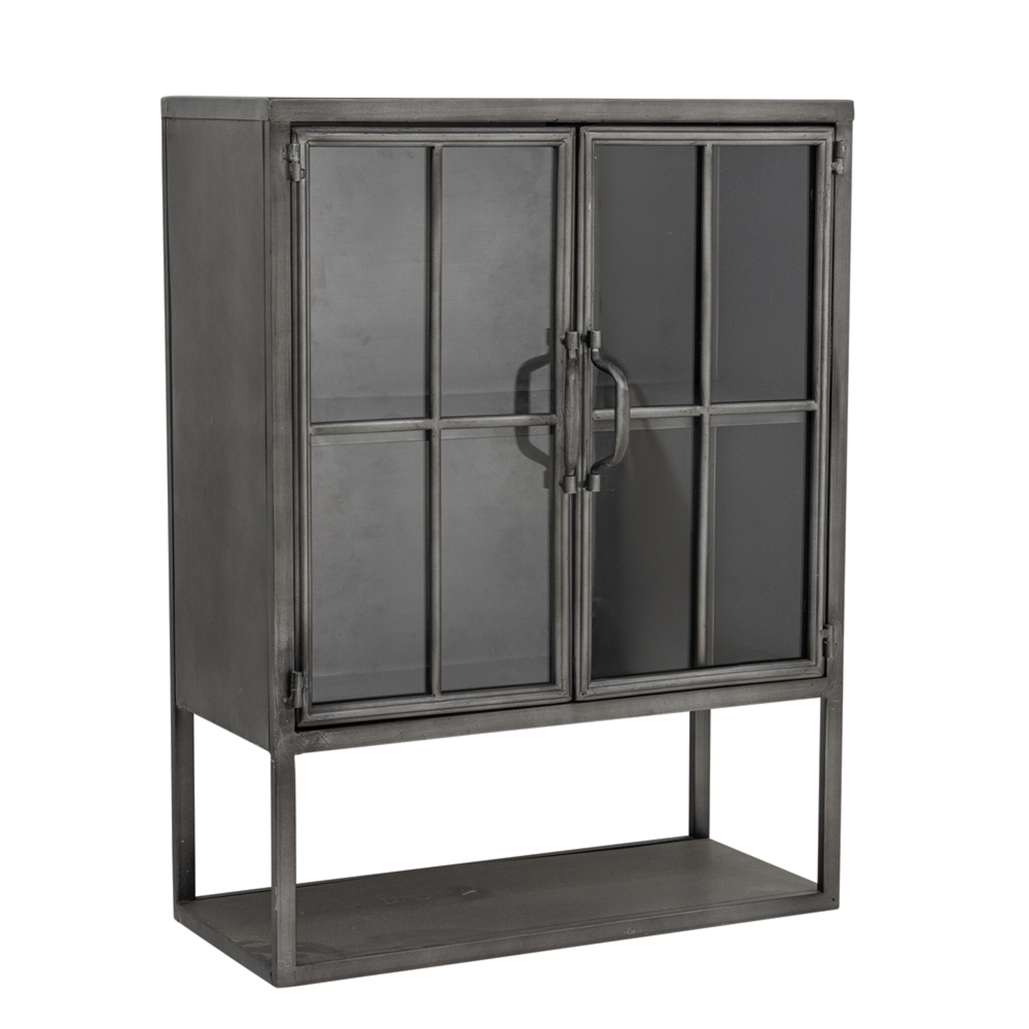 Sindre Kabinett aus Metall, schwarz 