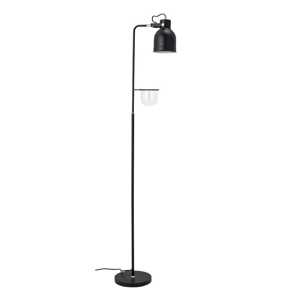 Stehlampe Agnete, schwarz
