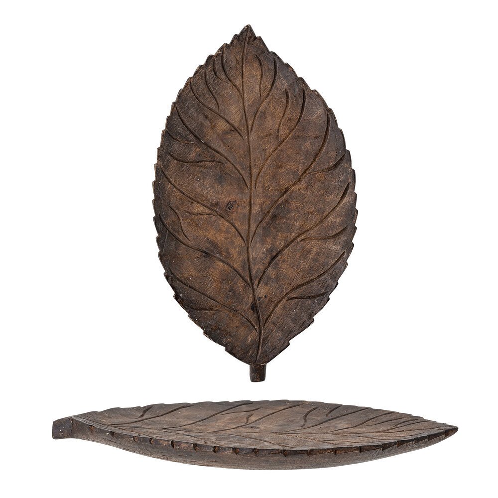 Tablett Adalie aus Mangoholz, braun 