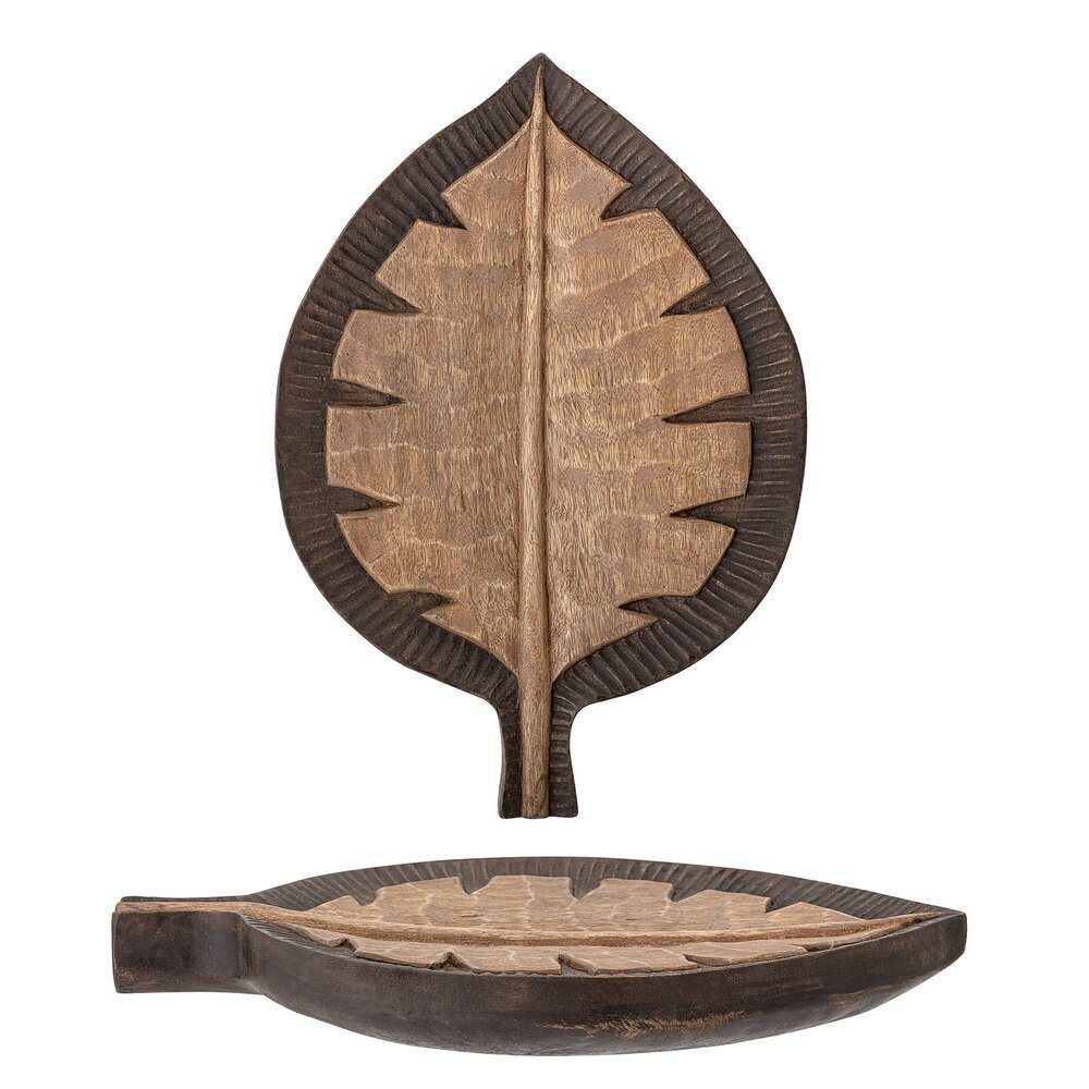 Tablett Adama aus Mangoholz, braun 