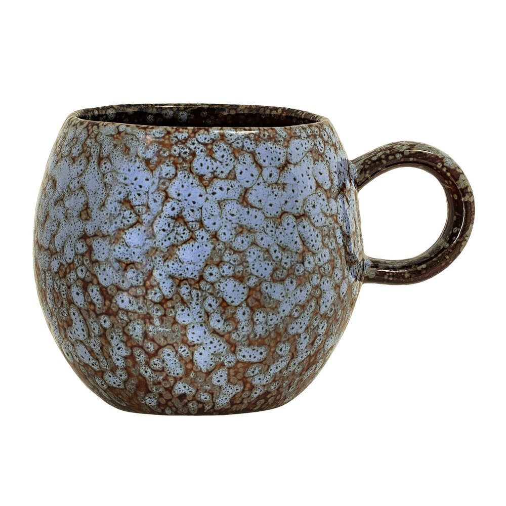 Tasse Paula aus Steingut, blau 
