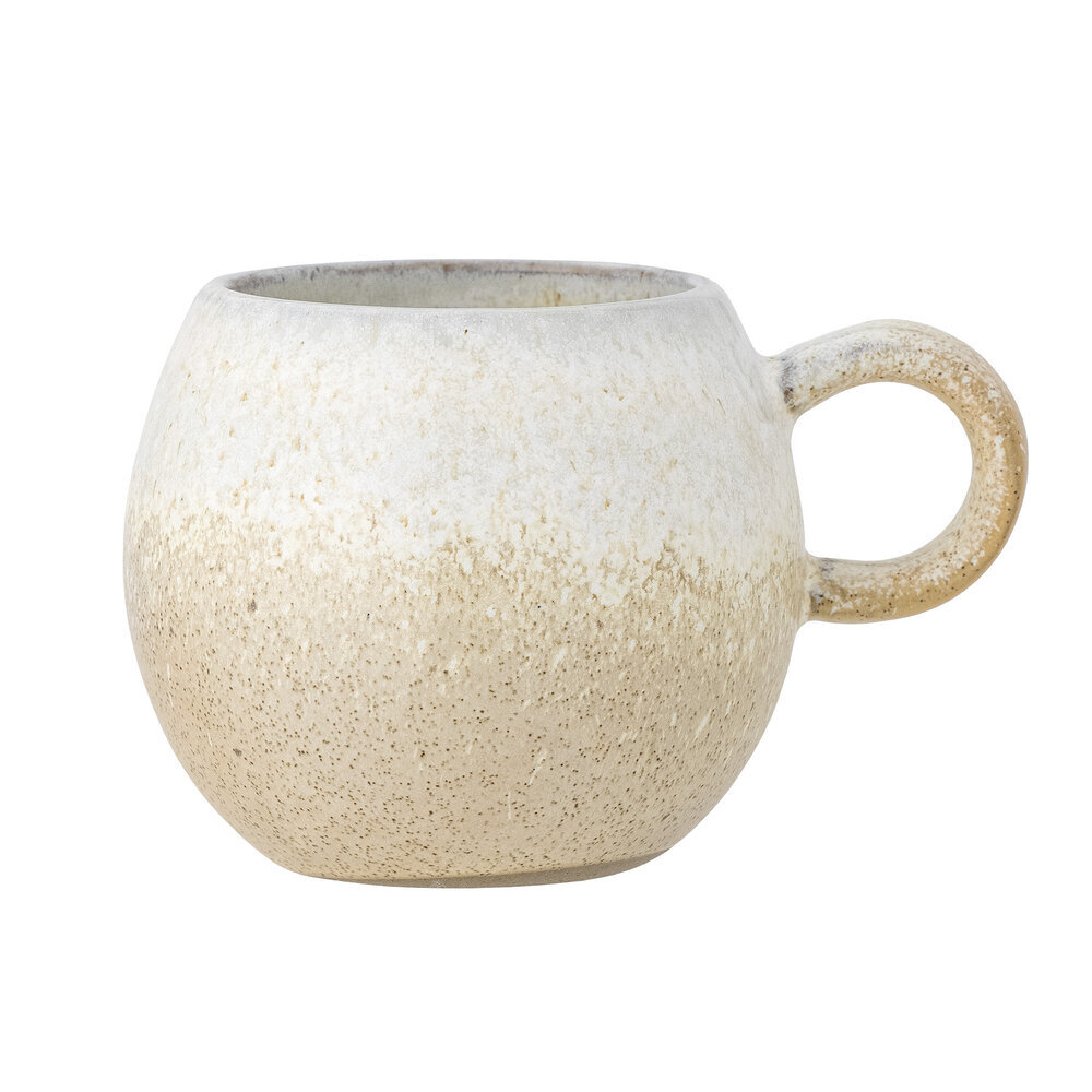 Tasse Paula aus Steingut, natur 