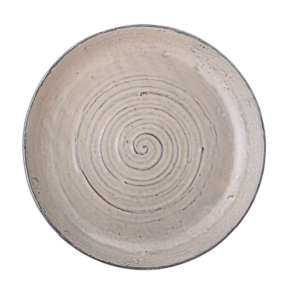 Teller Alia aus Steingut, rosa 