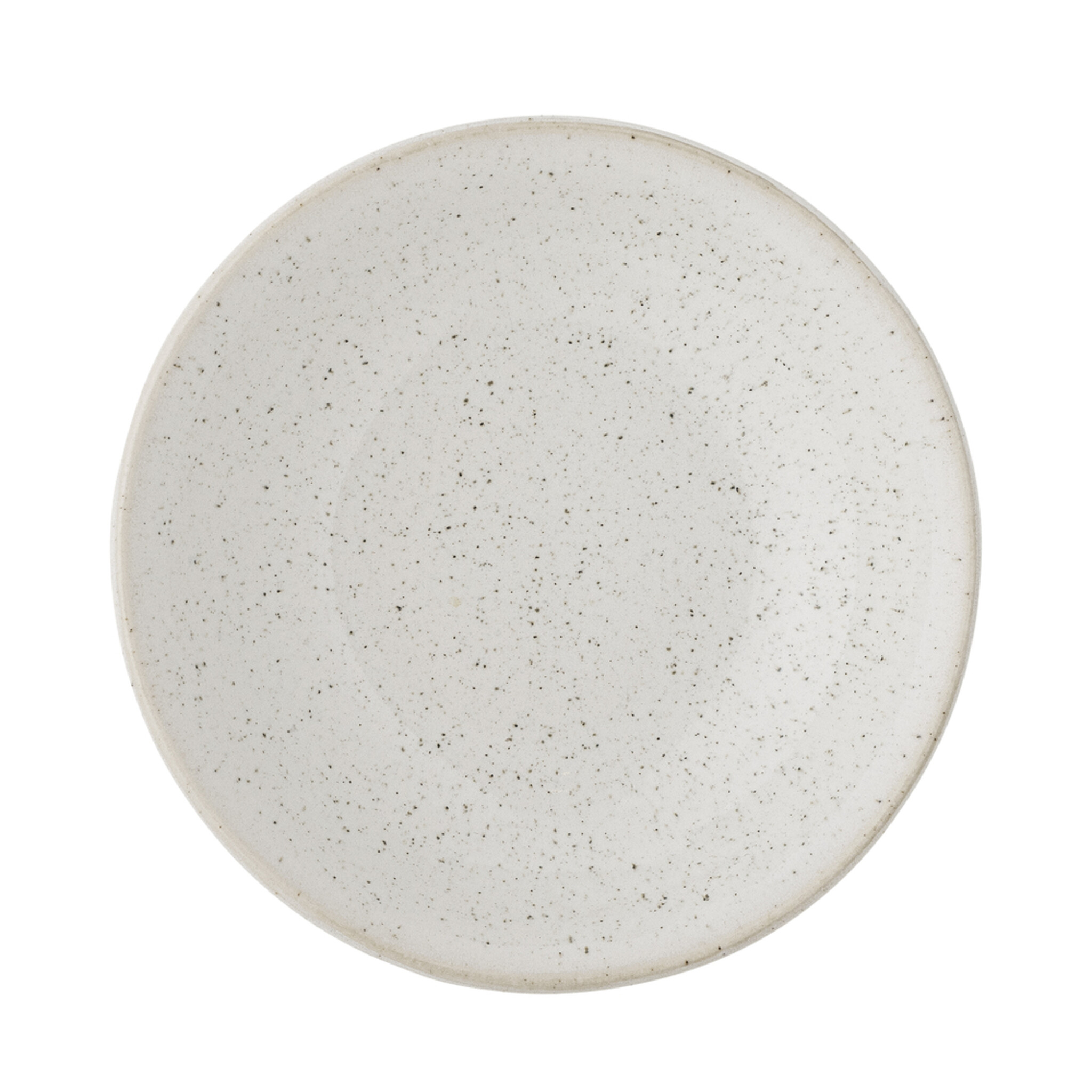 Teller aus Steingut Addison, weiss Ø 22xH3 cm