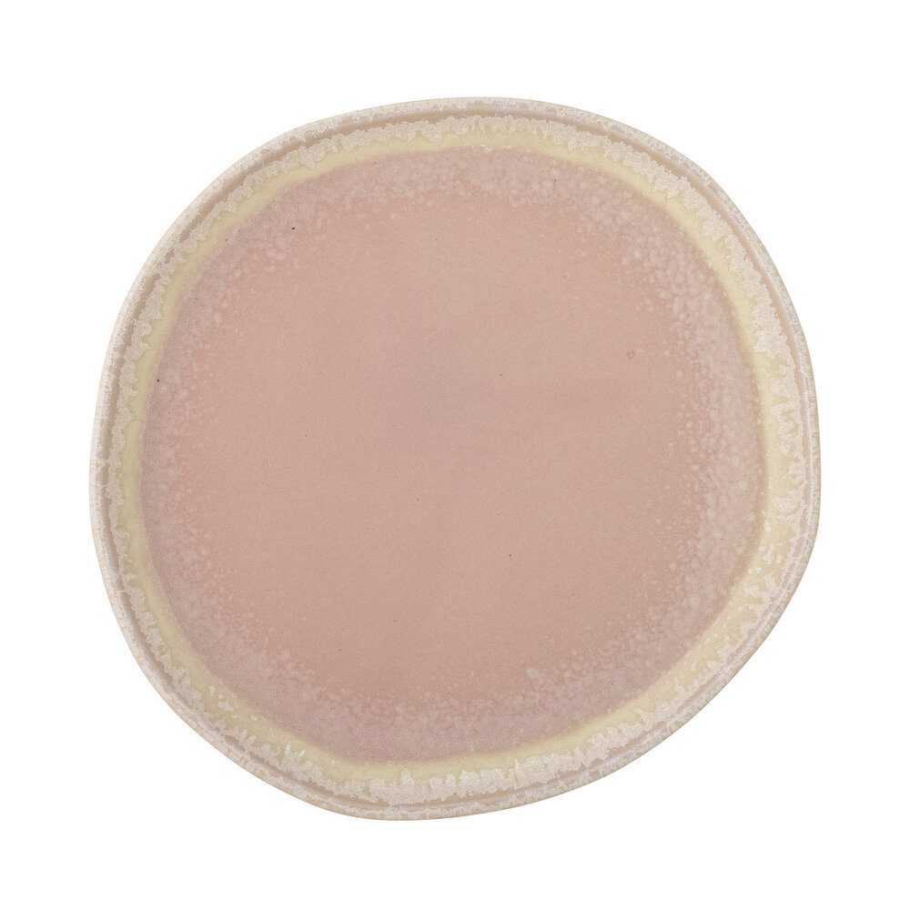 Teller Louisa in Rose aus Steingut, rose Ø 27 cm