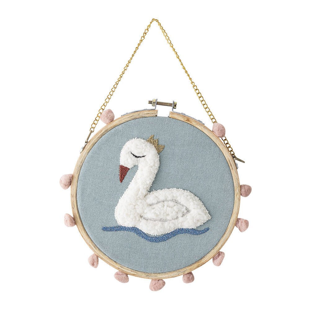 Wanddekoration Yiling, blau